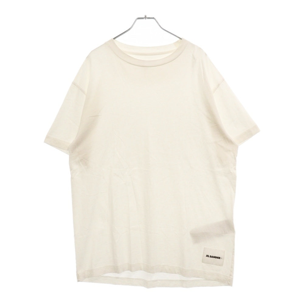JIL SANDER +(ジルサンダープラス) 半袖Tシャツ カットソー ホワイト PUT706530 MT248808