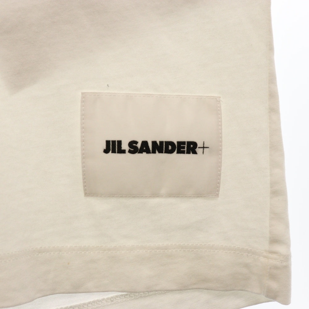 JIL SANDER +(ジルサンダープラス) 半袖Tシャツ カットソー ホワイト PUT706530 MT248808