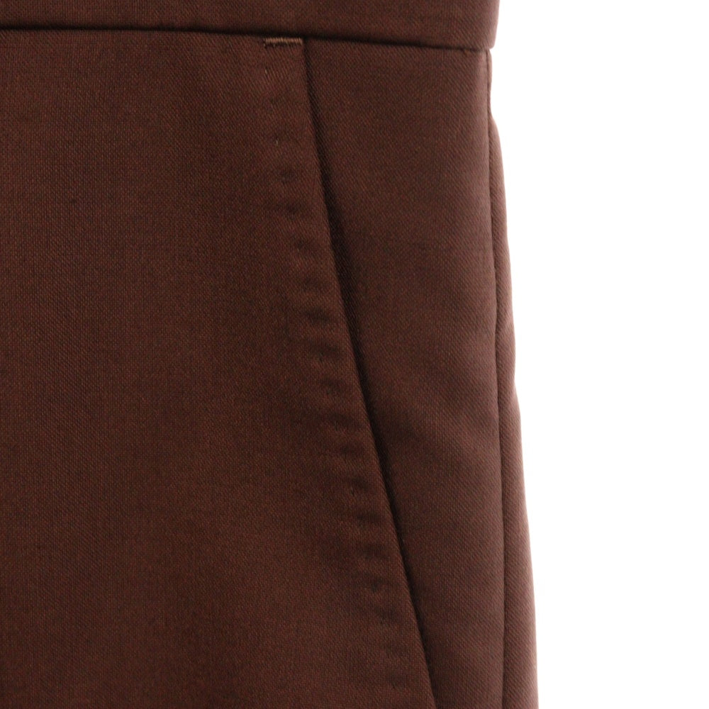 WACKO MARIA(ワコマリア) DORMEUIL DOUBLE PLEATED TROUSERS 2タックスラックス ブラウン