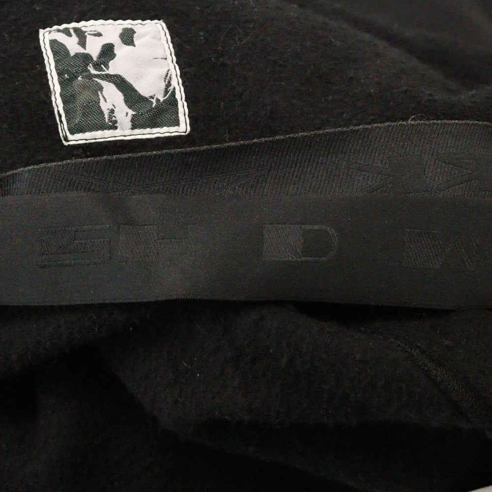 DRKSHDW(ダークシャドウ) PULLOVER HOODIE フロントプリント プルオーバーパーカー フーディー ブラック DU02A3285-FEP2