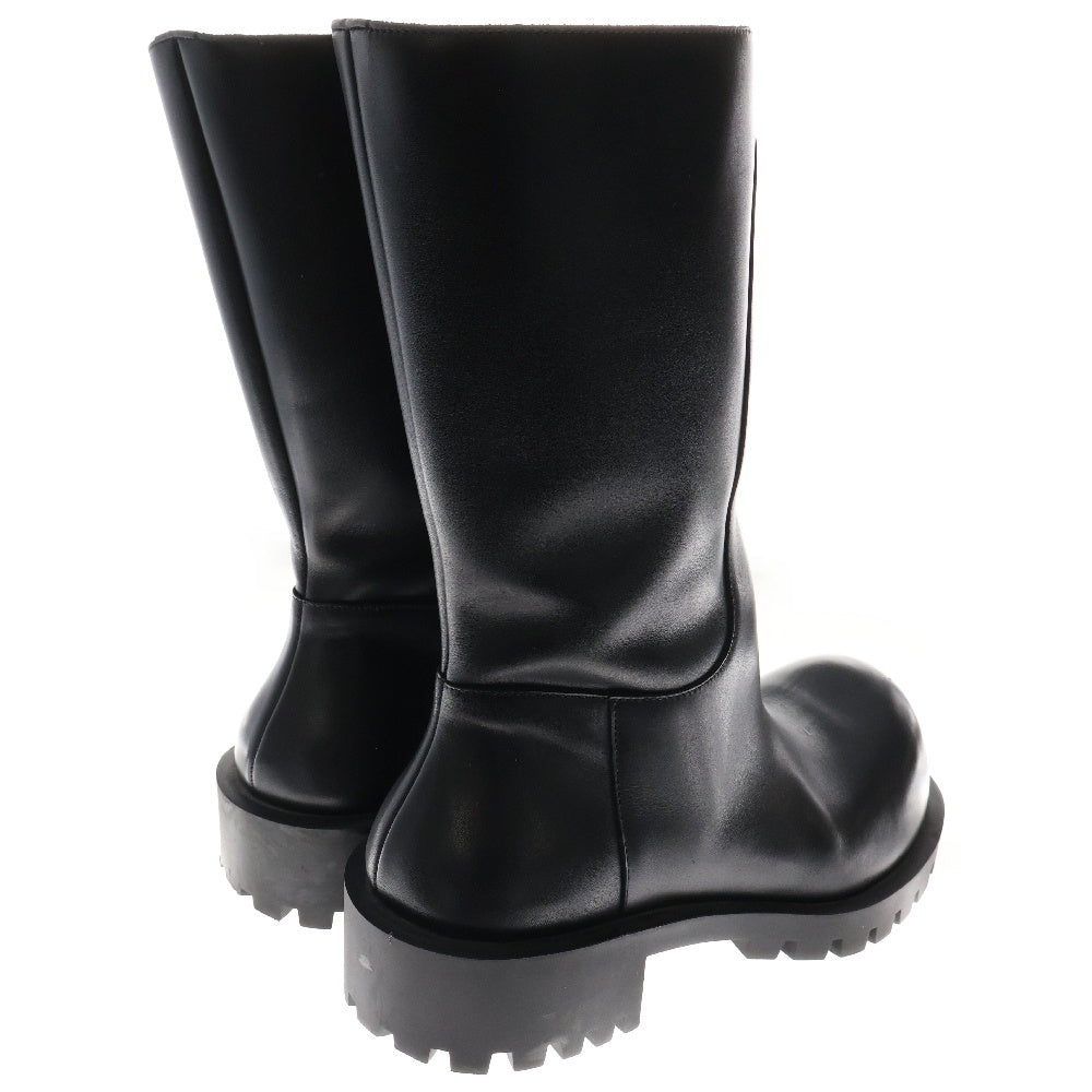 BALENCIAGA(バレンシアガ) HUMMER LEATHER BOOTS ハマー レザーロングブーツ ブラック 712810
