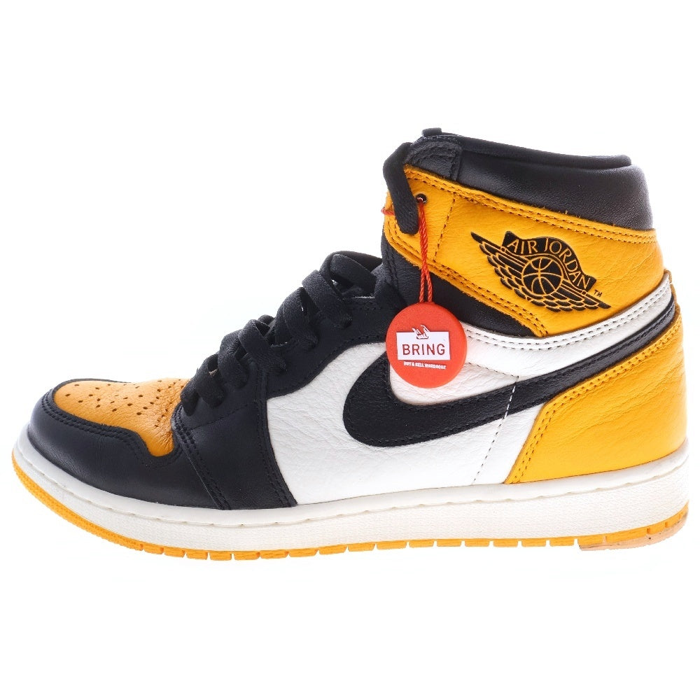 NIKE(ナイキ) AIR JORDAN 1 RETRO HIGH OG Taxi 555088-711 エアジョーダン 1 レトロ タクシー ハイカットスニーカー シューズ イエロー/ブラック US9/27cm
