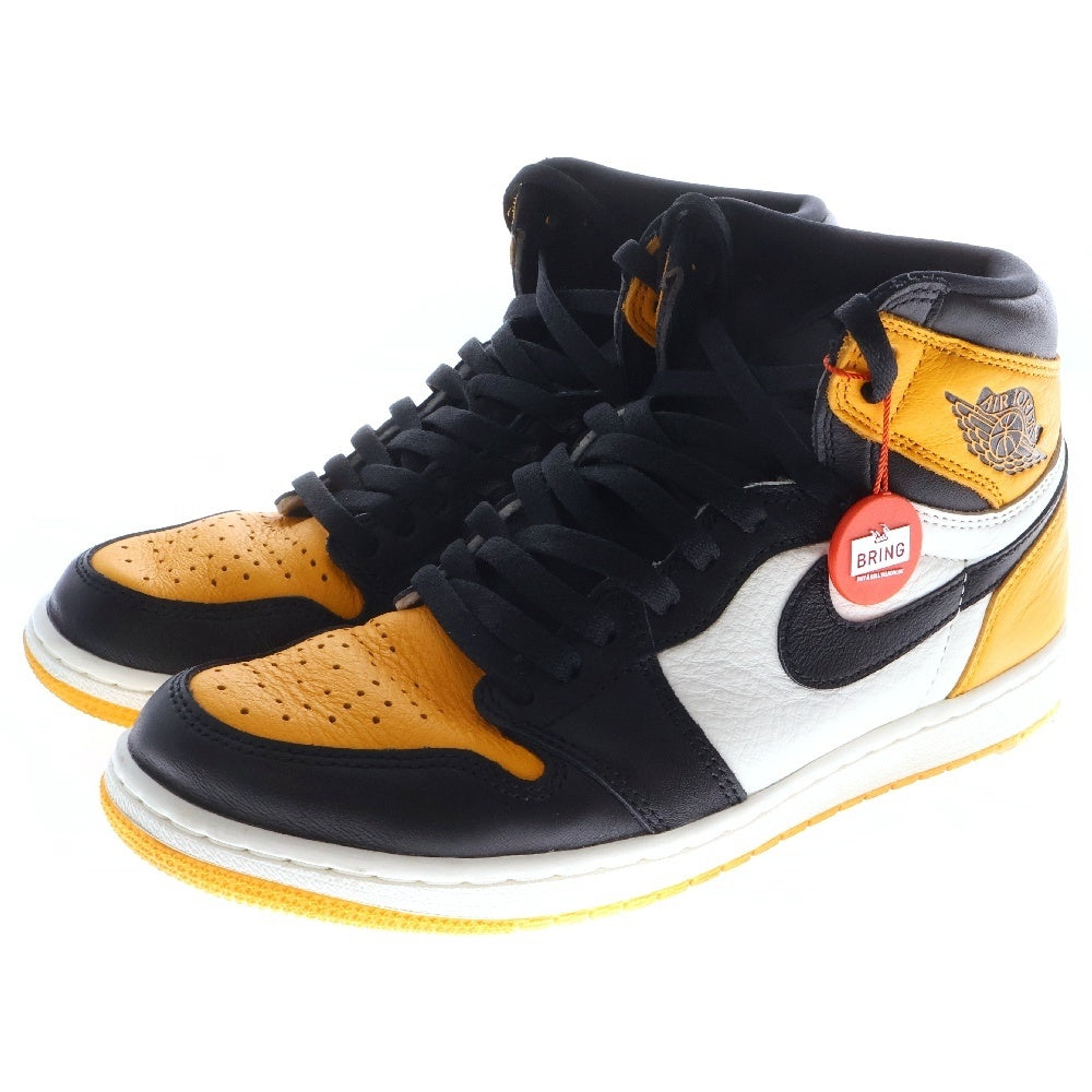 NIKE(ナイキ) AIR JORDAN 1 RETRO HIGH OG Taxi 555088-711 エアジョーダン 1 レトロ タクシー ハイカットスニーカー シューズ イエロー/ブラック US9/27cm