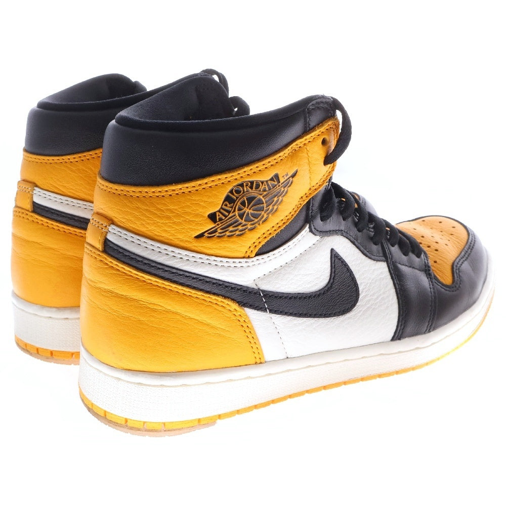 NIKE(ナイキ) AIR JORDAN 1 RETRO HIGH OG Taxi 555088-711 エアジョーダン 1 レトロ タクシー ハイカットスニーカー シューズ イエロー/ブラック US9/27cm