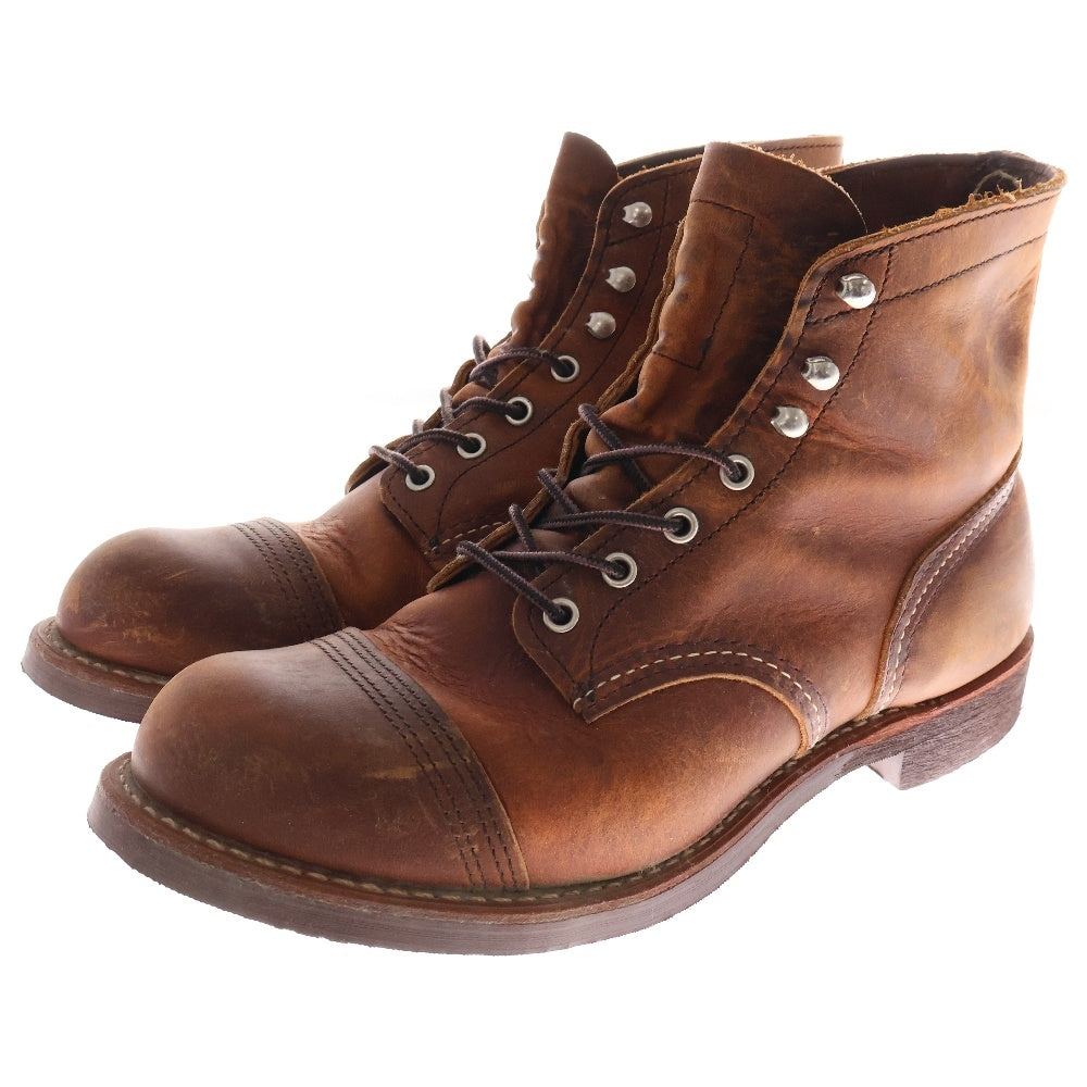 RED WING(レッド ウイング) 8085 IRON RANGER アイアン レンジャー レザーシューズ ブラウン