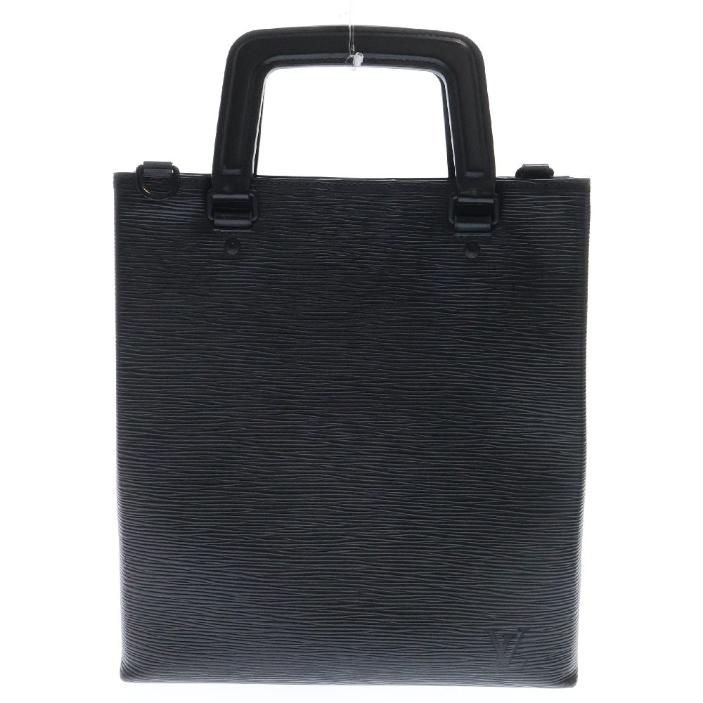 LOUIS VUITTON(ルイヴィトン) エピ サックプラ フォールド 2WAY レザーハンドバッグ ショルダーバッグ ブラック M58497