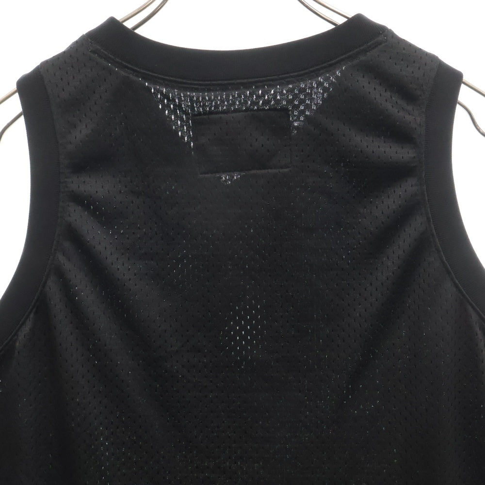 WACKO MARIA(ワコマリア) BASKETBALL JERSEY メッシュ タンクトップ ブラック