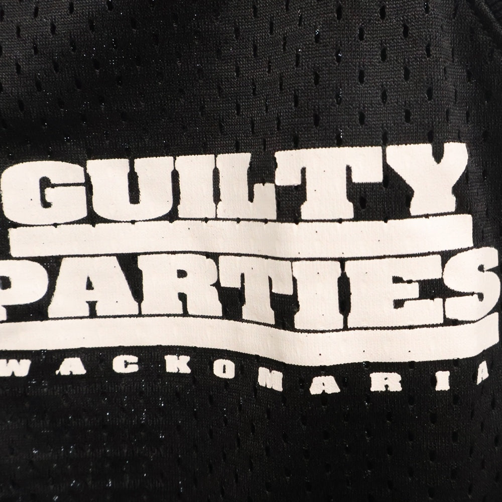 WACKO MARIA(ワコマリア) BASKETBALL JERSEY メッシュ タンクトップ ブラック