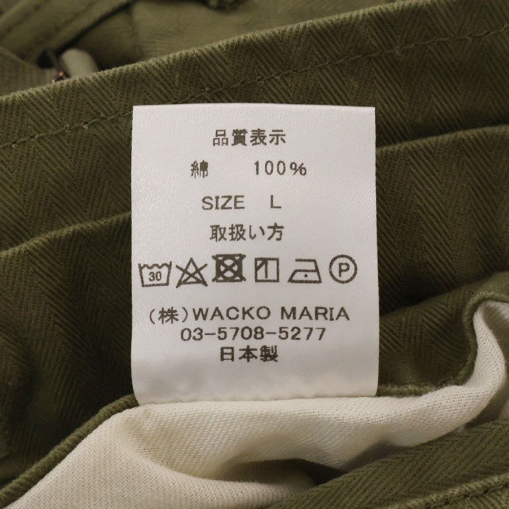 WACKO MARIA(ワコマリア) 6 POCKET TROUSERS 6ポケット カーゴ トラウザーパンツ カーキ