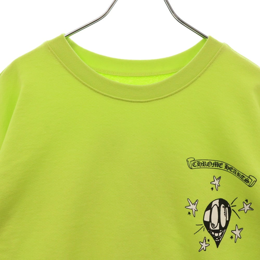 CHROME HEARTS(クロムハーツ) 22AW ×MATTY PPO LINK SWTSHRTBOY マッティボーイ プロ リンク クルーネック スウェット トレーナー イエロー