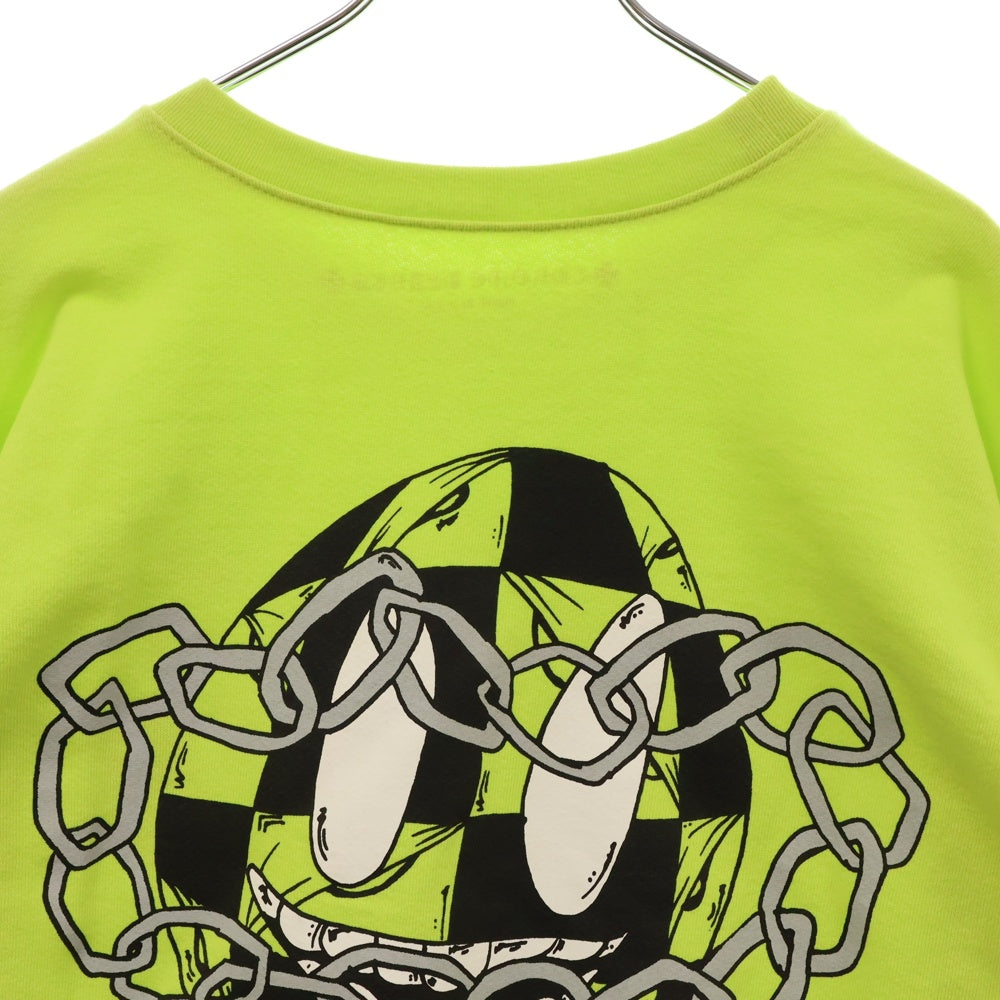 CHROME HEARTS(クロムハーツ) 22AW ×MATTY PPO LINK SWTSHRTBOY マッティボーイ プロ リンク クルーネック スウェット トレーナー イエロー