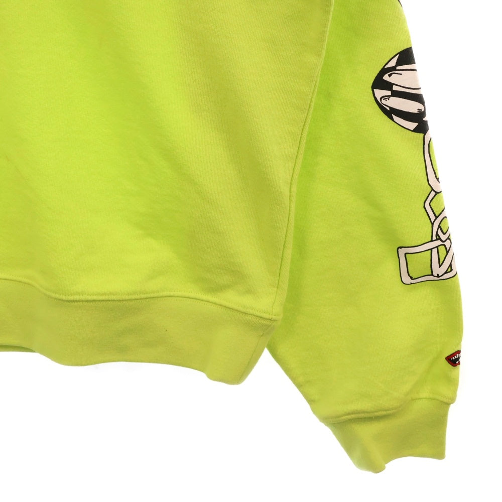 CHROME HEARTS(クロムハーツ) 22AW ×MATTY PPO LINK SWTSHRTBOY マッティボーイ プロ リンク クルーネック スウェット トレーナー イエロー