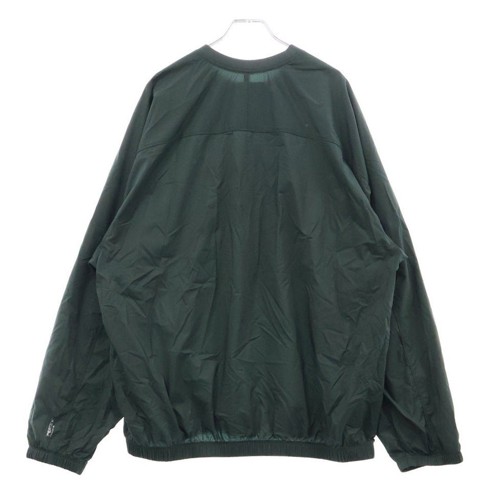 THISISNEVERTHAT(ディスイズネバーザット) 25SS PERTEX EQ Trail Pullover パーテックス トレイル プルオーバー クルーネック トラックジャケット カーキ TN251WTOLS10