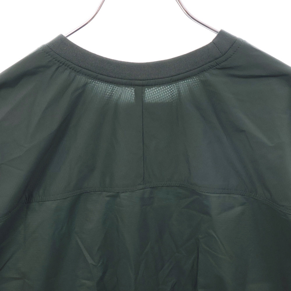 THISISNEVERTHAT(ディスイズネバーザット) 25SS PERTEX EQ Trail Pullover パーテックス トレイル プルオーバー クルーネック トラックジャケット カーキ TN251WTOLS10