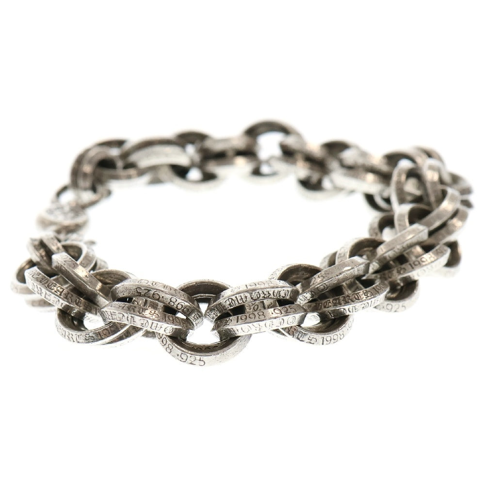 CHROME HEARTS(クロムハーツ) 2DOUBLE B RING 2ダブルBリング ブレスレット シルバー BCA122