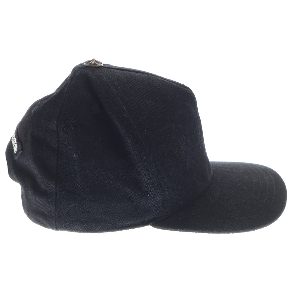 CHROME HEARTS(クロムハーツ) BASEBALL TRUCKER ベースボールトラッカー ホースシューCH刺繍キャップ帽子 ブラック 2238-304-2713