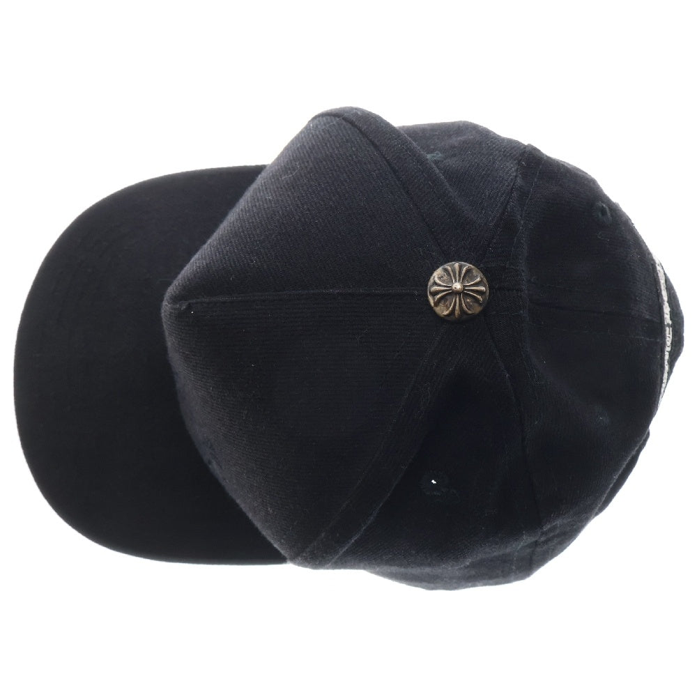 CHROME HEARTS(クロムハーツ) BASEBALL TRUCKER ベースボールトラッカー ホースシューCH刺繍キャップ帽子 ブラック 2238-304-2713