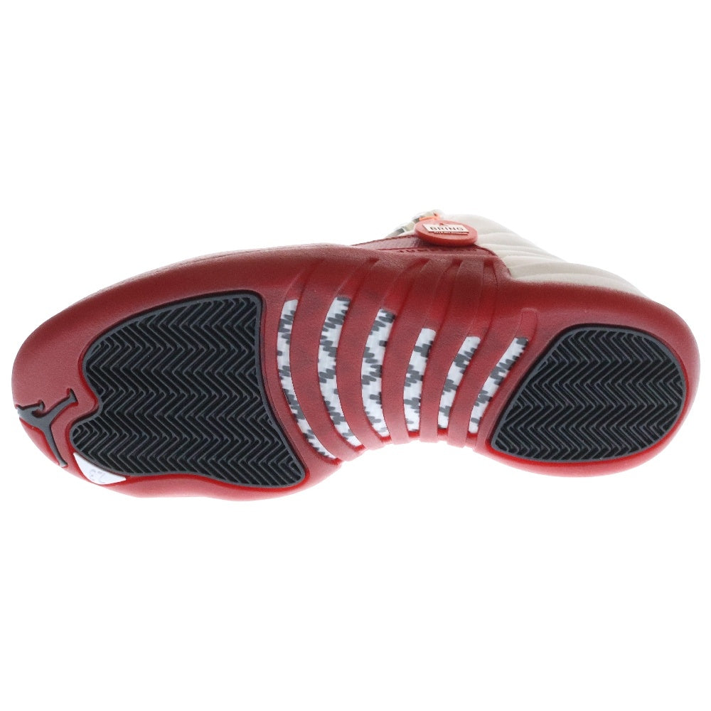 NIKE(ナイキ) AIR JORDAN 12 CHERRY エアジョーダン 12 チェリー ハイカットスニーカー ホワイト/レッド US8.5/26.5cm CT8013-116