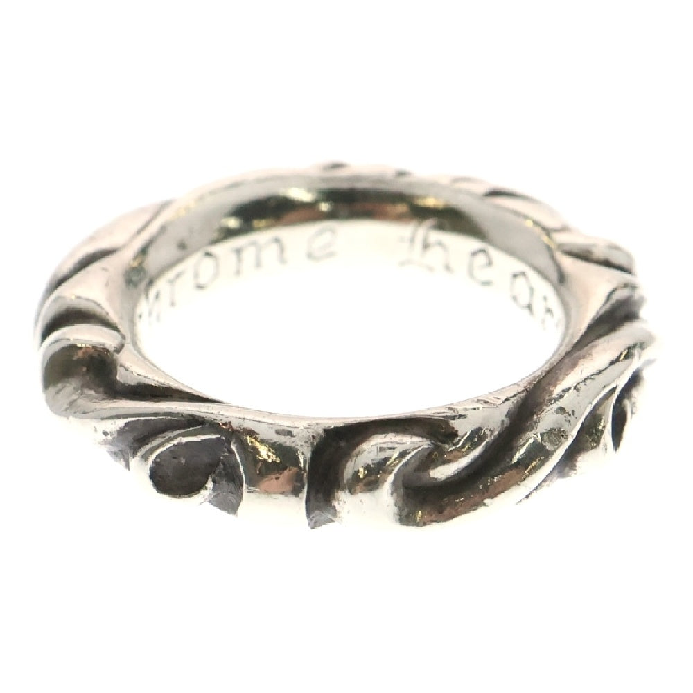 CHROME HEARTS(クロムハーツ) SCRL BAND スクロールバンド リング シルバー BCA351