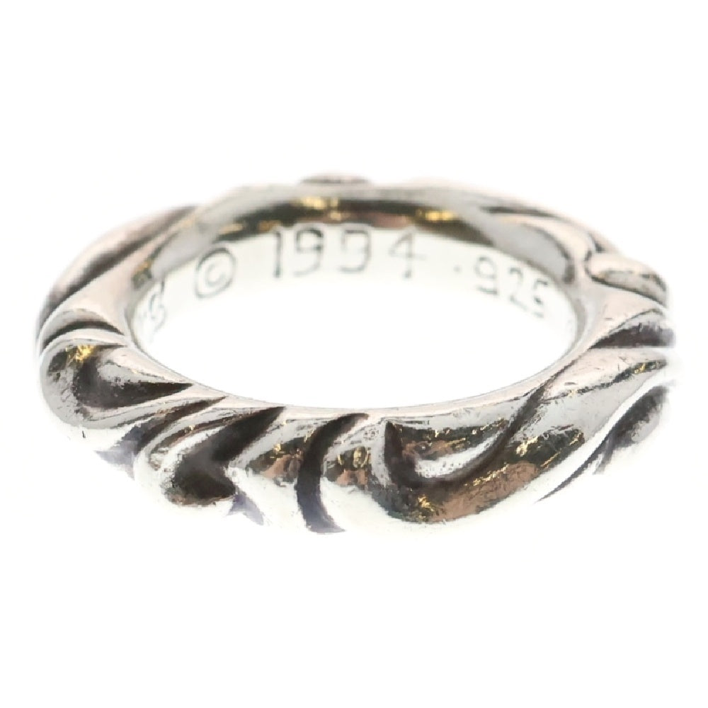 CHROME HEARTS(クロムハーツ) SCRL BAND スクロールバンド リング シルバー BCA351