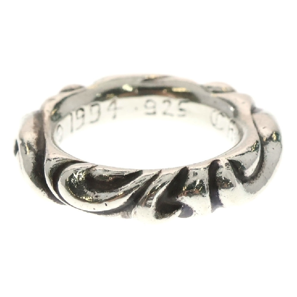 CHROME HEARTS(クロムハーツ) SCRL BAND スクロールバンド リング シルバー BCA351
