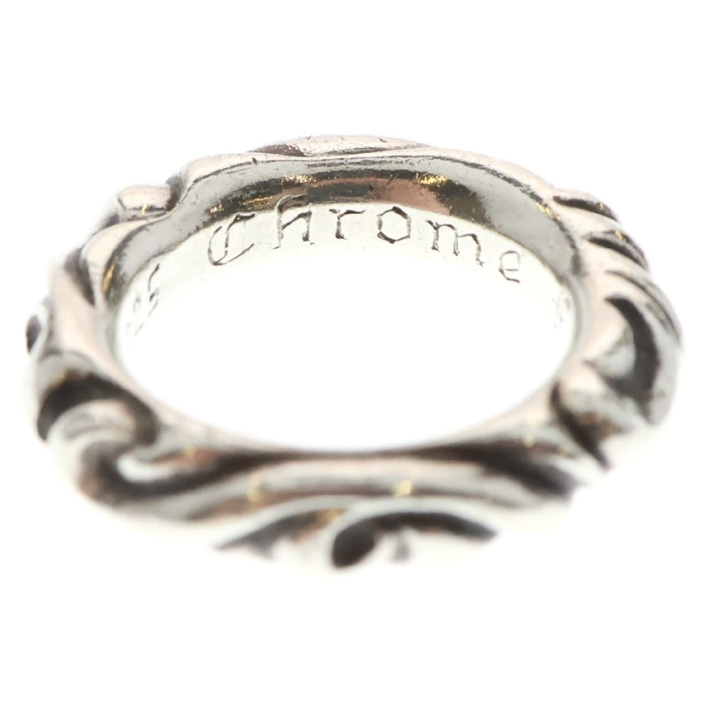 CHROME HEARTS(クロムハーツ) SCRL BAND スクロールバンド リング シルバー BCA351