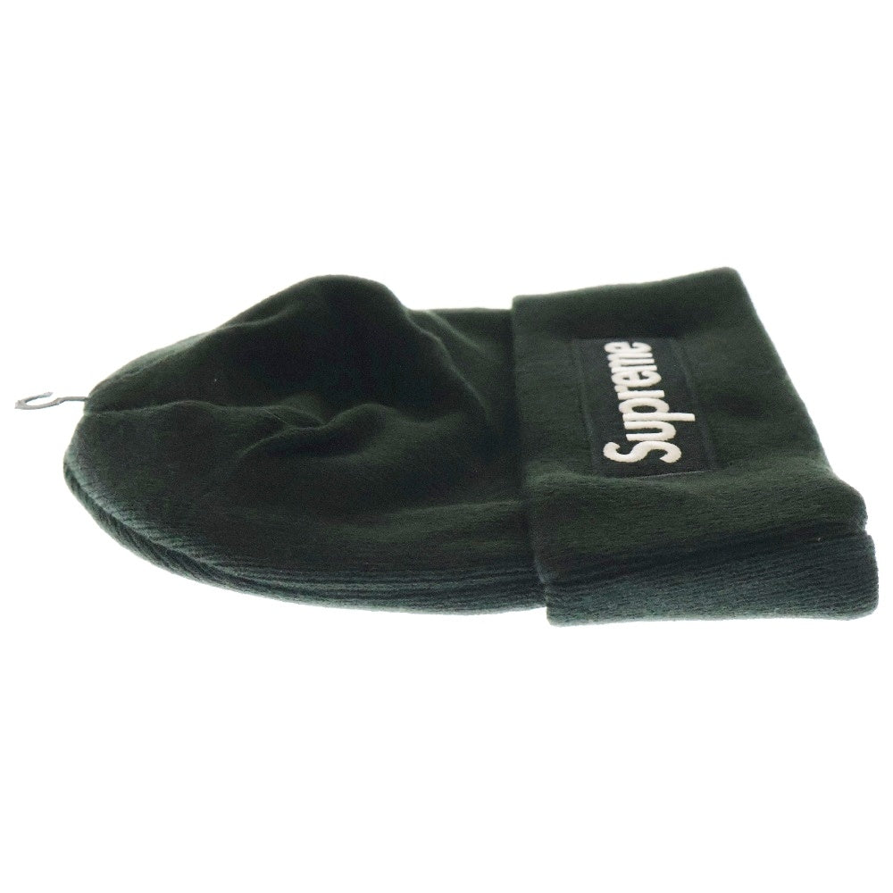 SUPREME(シュプリーム) 24AW ×New Era Box Logo Beanie ニューエラ ボックスロゴ ビーニー ニットキャップ 帽子 ブラック