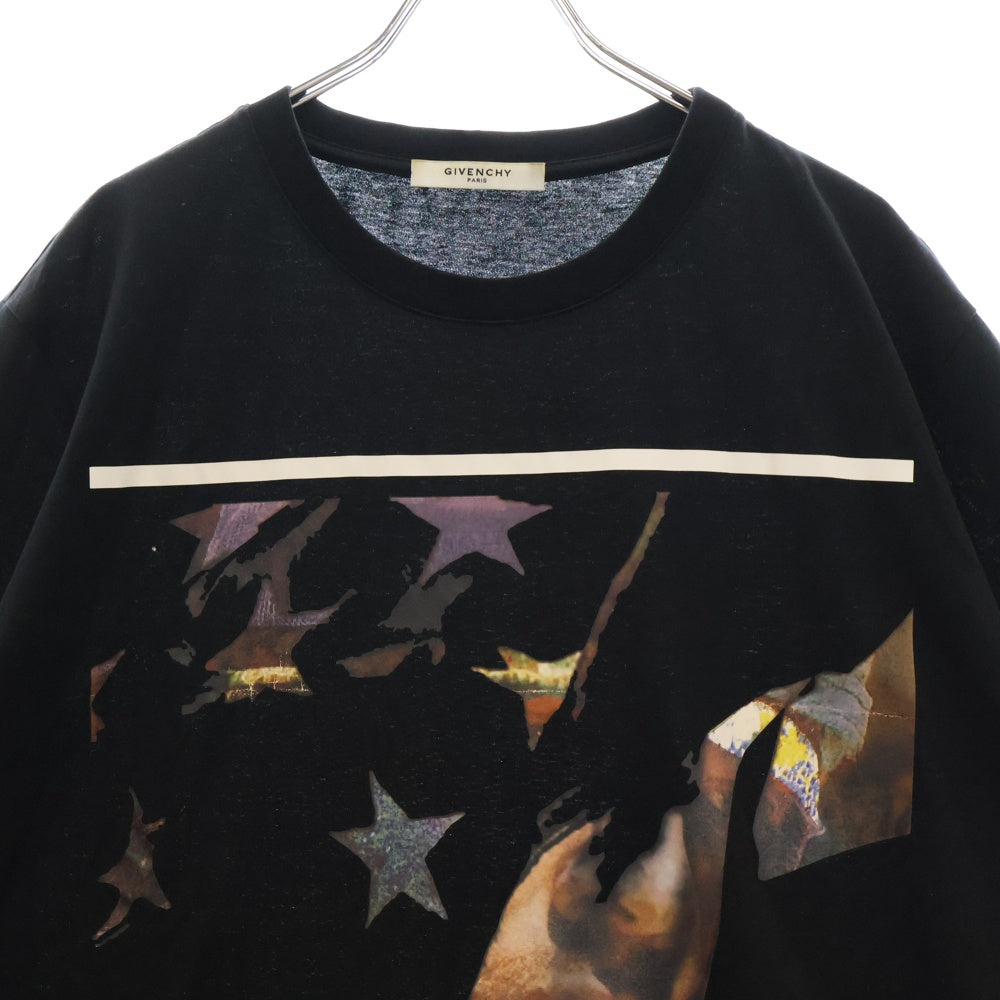 GIVENCHY(ジバンシィ) 13AW スタープリント 半袖Tシャツ カットソー ブラック 13A 7795 478