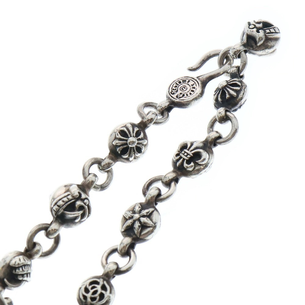 CHROME HEARTS(クロムハーツ) #1 MULTI CHN FILIG CRS マルチ ボールチェーン フィリグリークロスXS ネックレス シルバー