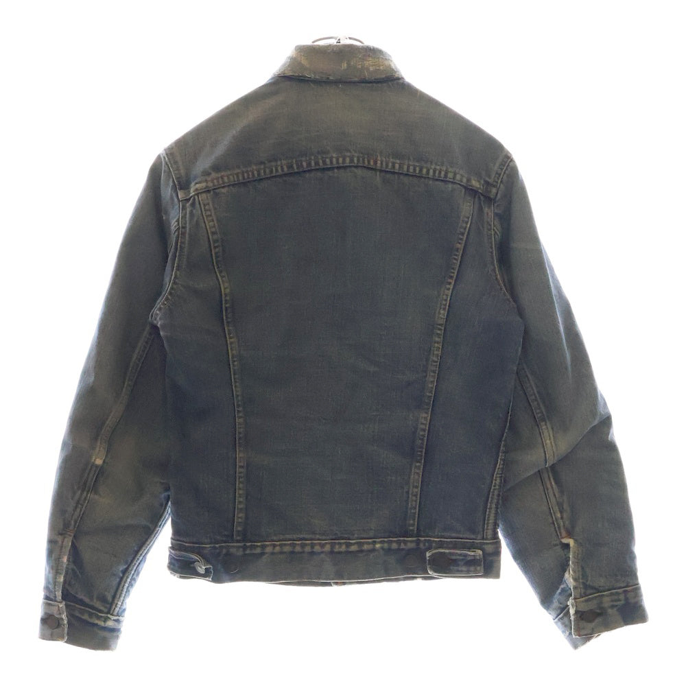 Levi's(リーバイス) 60-70s VINTAGE 70505 4th BIG E ボタン裏刻印522 ブランケット付き デニム トラッカー ジャケット インディゴ