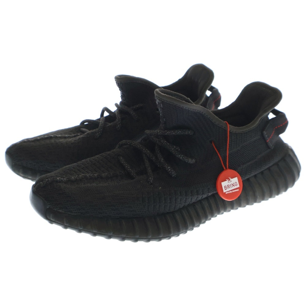 adidas(アディダス) YEEZY BOOST 350V2 Black イージーブースト ローカットスニーカー ブラック US8.5/26.5cm FU9006