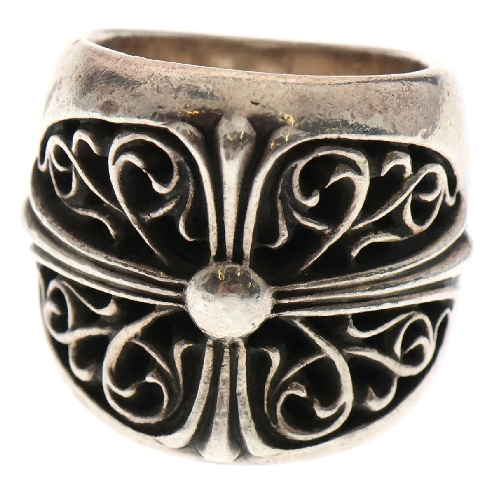 CHROME HEARTS(クロムハーツ) CLASSIC OVAL クラシックオーバルクロス リング シルバー BCA340