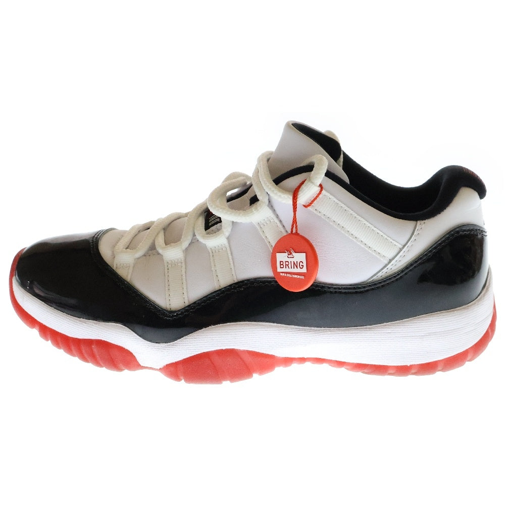NIKE(ナイキ) AIR JORDAN 11 LOW GYM RED AV2187-160 エアジョーダン11 ジムレッド ローカットスニーカー シューズ ホワイト/ブラック/レッド US9/27cm