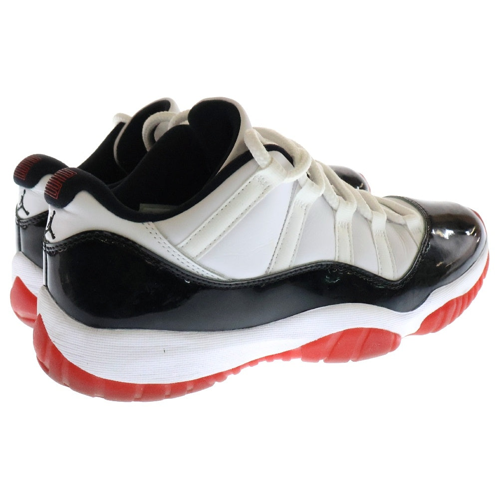 NIKE(ナイキ) AIR JORDAN 11 LOW GYM RED AV2187-160 エアジョーダン11 ジムレッド ローカットスニーカー シューズ ホワイト/ブラック/レッド US9/27cm