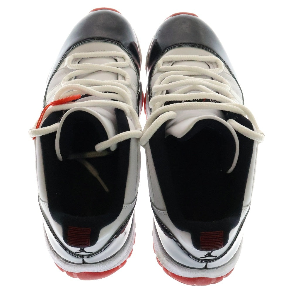 NIKE(ナイキ) AIR JORDAN 11 LOW GYM RED AV2187-160 エアジョーダン11 ジムレッド ローカットスニーカー シューズ ホワイト/ブラック/レッド US9/27cm