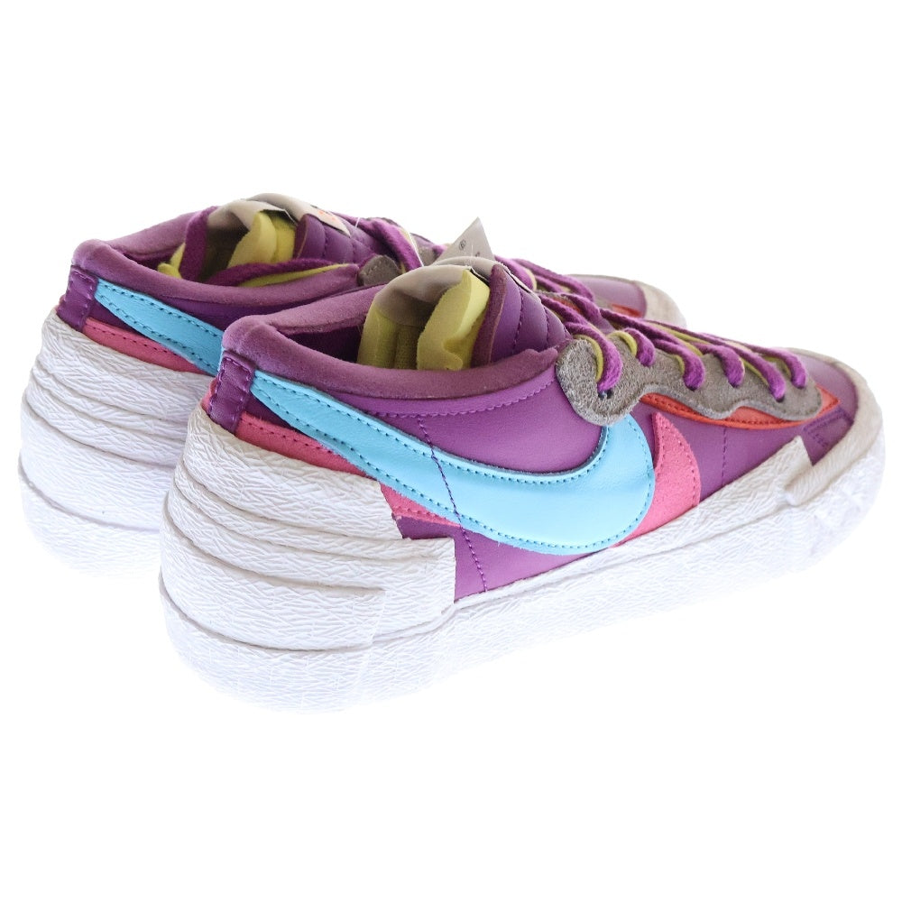 NIKE(ナイキ) ×sacai×KAWS BLAZER LOW DM7901-500 サカイ カウズ ブレーザー ローカットスニーカー パープル US8.5/26.5cm