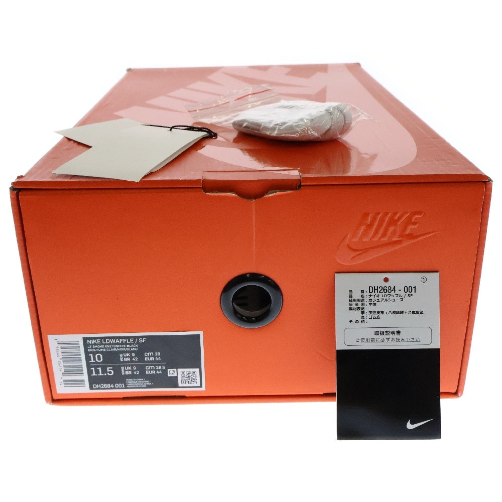 NIKE(ナイキ) sacai/FRAGMENT LD WAFFLE サカイ フラグメント LDワッフル ローカットスニーカー グレー DH2684-001 US10/28cm