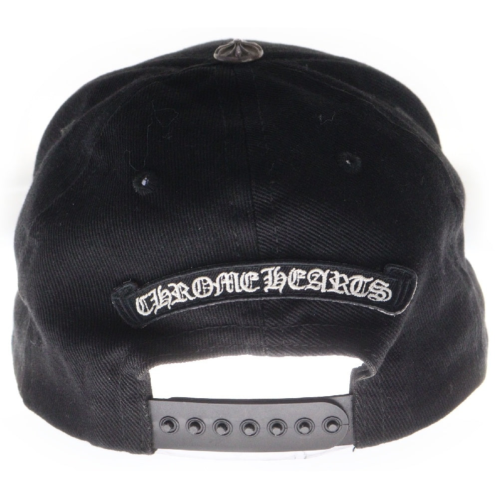 CHROME HEARTS(クロムハーツ) Horseshoe Cross Baseball Cap ホースシュー ベースボールキャップ ブラック 2238-304-2712