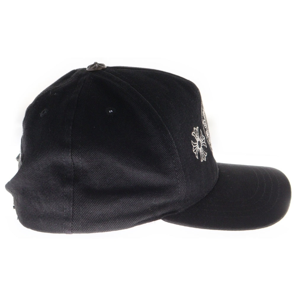 CHROME HEARTS(クロムハーツ) Horseshoe Cross Baseball Cap ホースシュー ベースボールキャップ ブラック 2238-304-2712