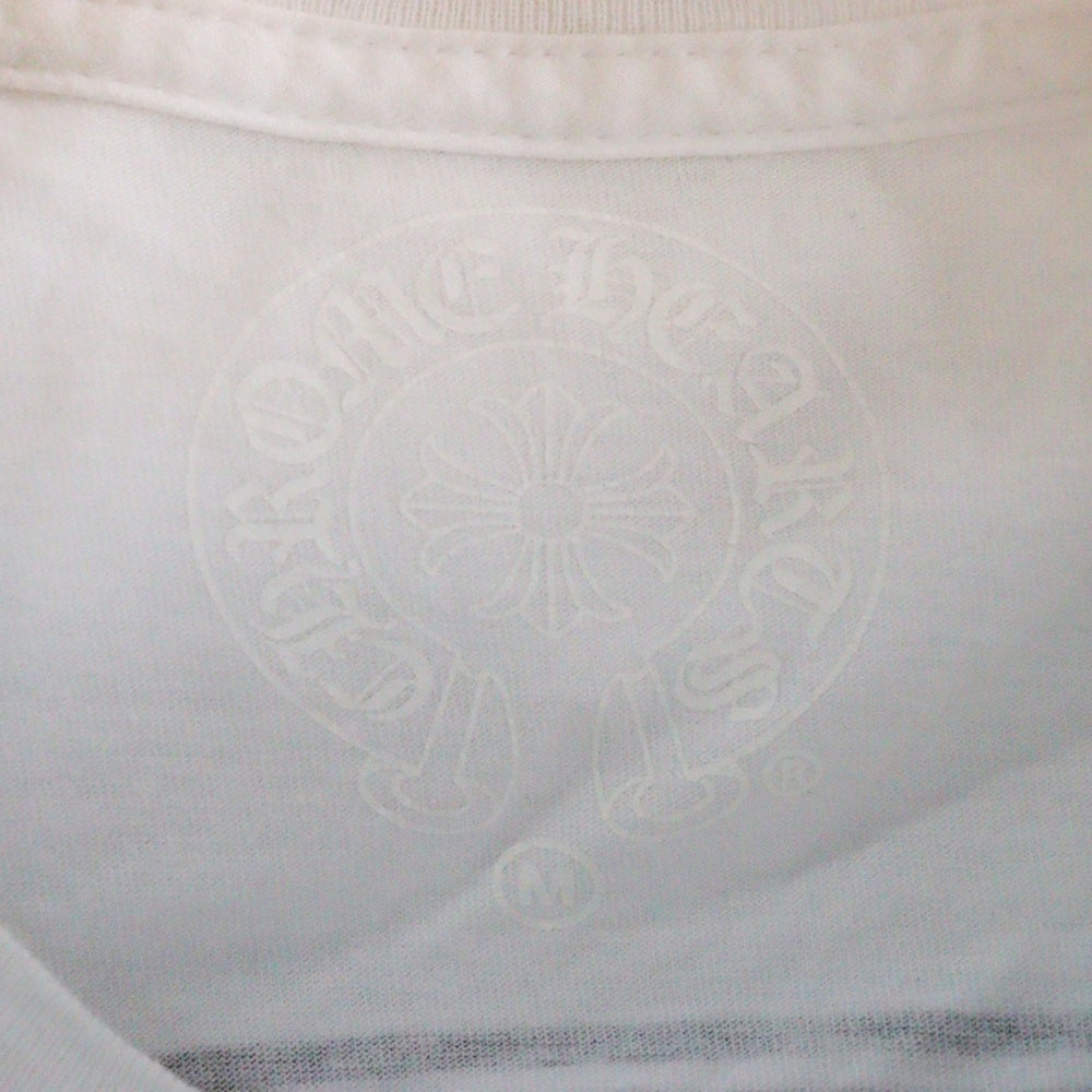 CHROME HEARTS(クロムハーツ) HollyWood Cross Box Logo Tee 長袖カットソー フロントプリント 2212-304-0147