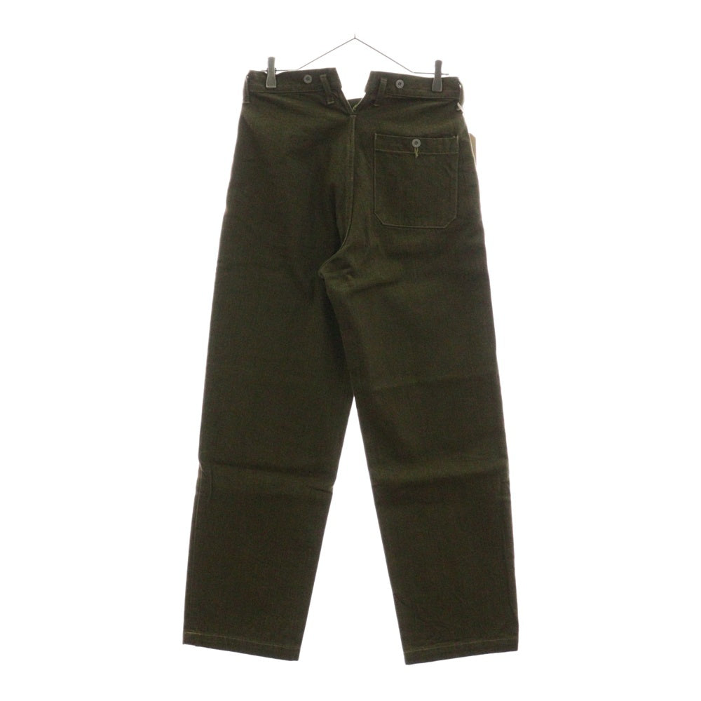 ORGUEIL(オルゲイユ) Green Denim Work Pants デニム ワークパンツ カーキ OR-1114