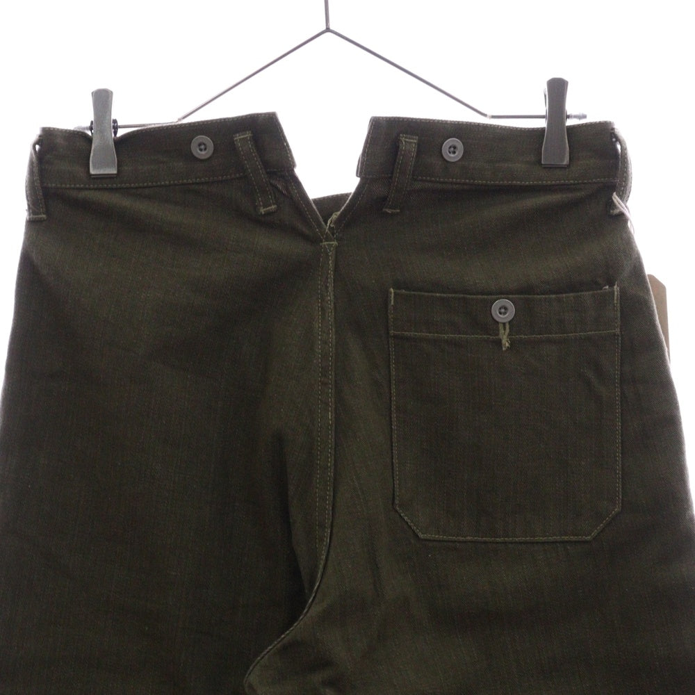 ORGUEIL(オルゲイユ) Green Denim Work Pants デニム ワークパンツ カーキ OR-1114