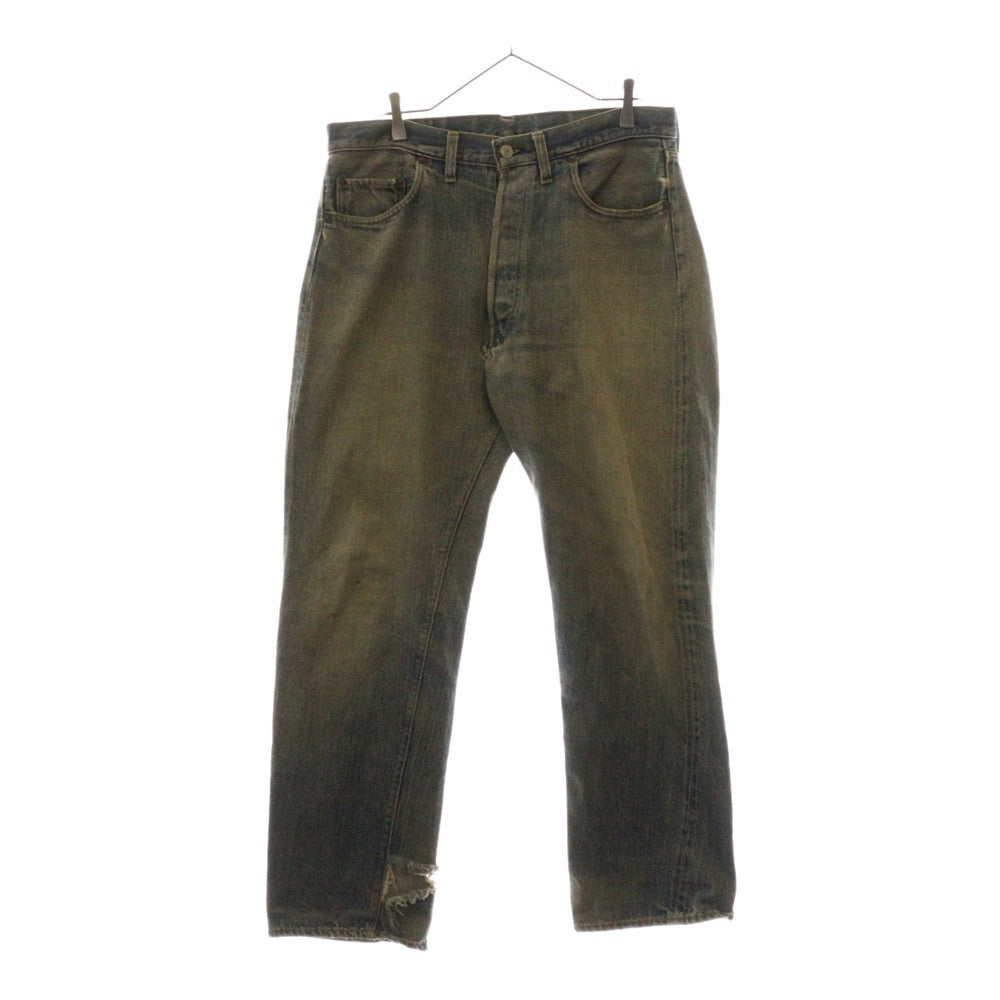 Levi's(リーバイス) VINTAGE 60-70S 501 66 BIG E ボタン裏6 赤耳 フライボタン デニムパンツ インディゴ