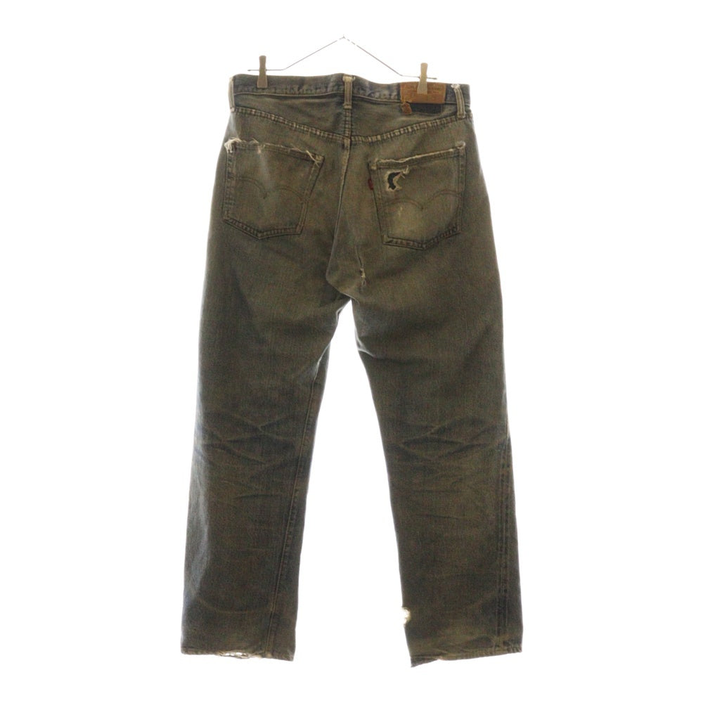 Levi's(リーバイス) VINTAGE 60-70S 501 66 BIG E ボタン裏6 赤耳 フライボタン デニムパンツ インディゴ