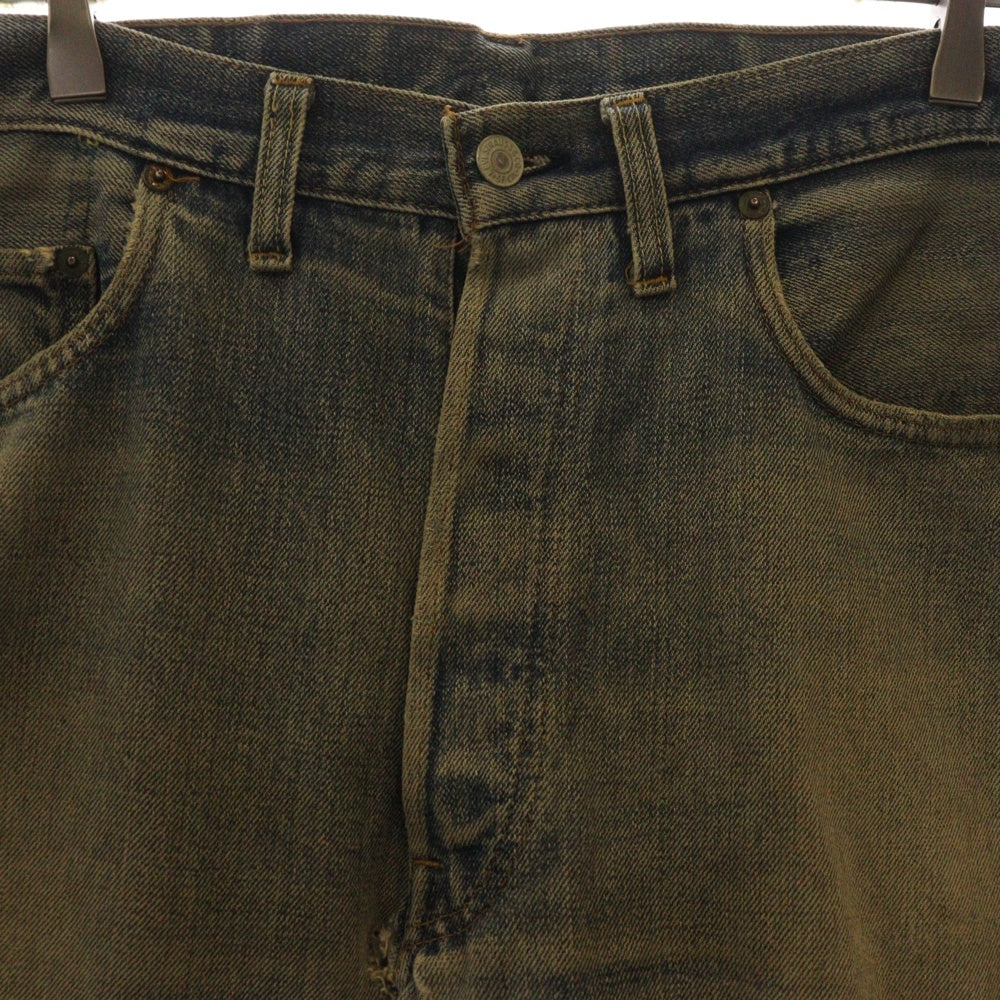 Levi's(リーバイス) VINTAGE 60-70S 501 66 BIG E ボタン裏6 赤耳 フライボタン デニムパンツ インディゴ