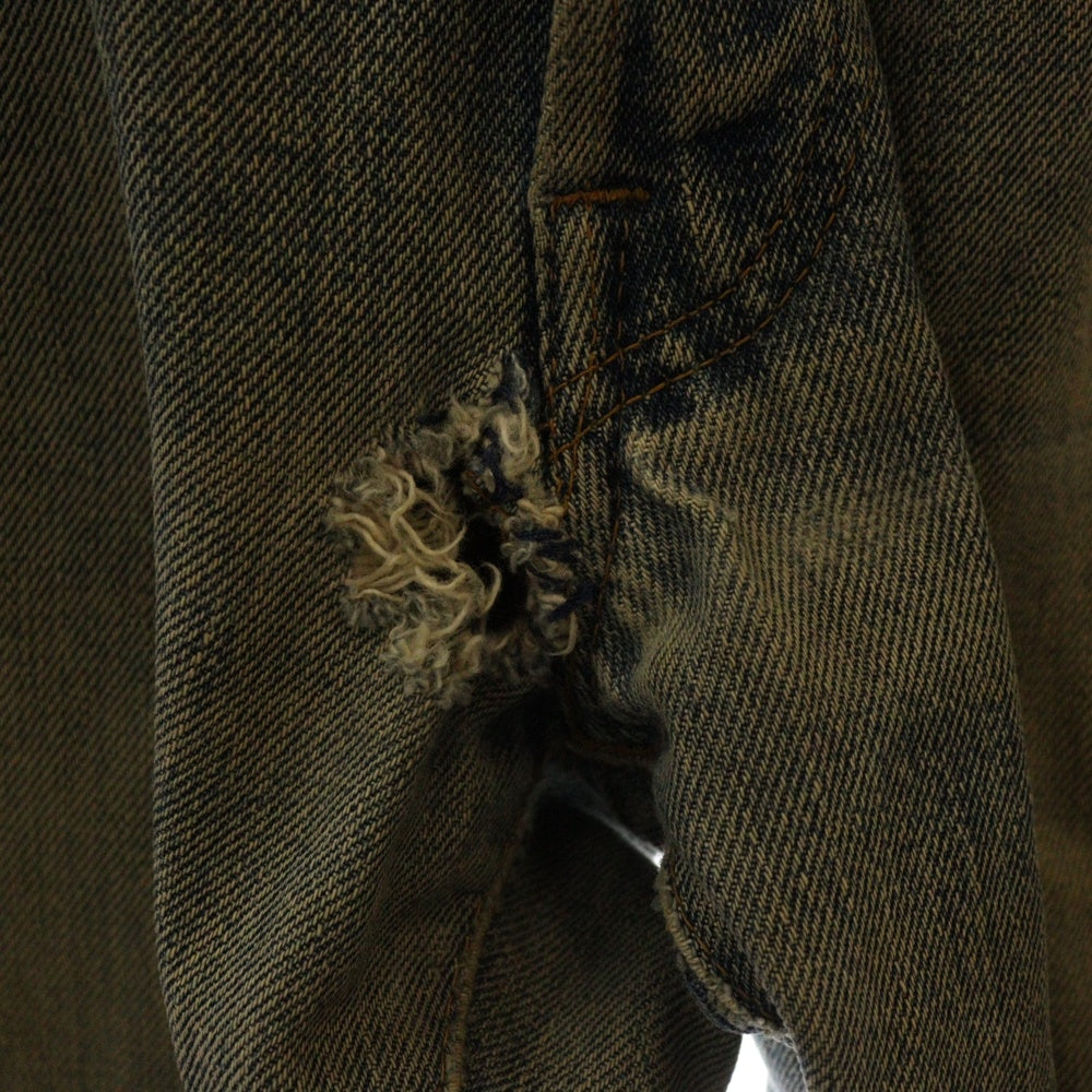 Levi's(リーバイス) VINTAGE 60-70S 501 66 BIG E ボタン裏6 赤耳 フライボタン デニムパンツ インディゴ