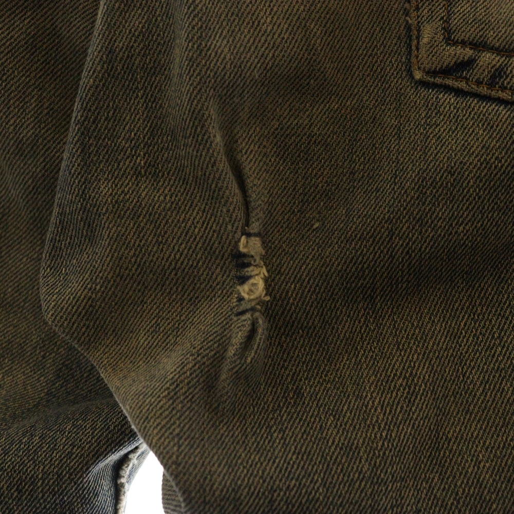 Levi's(リーバイス) VINTAGE 60-70S 501 66 BIG E ボタン裏6 赤耳 フライボタン デニムパンツ インディゴ