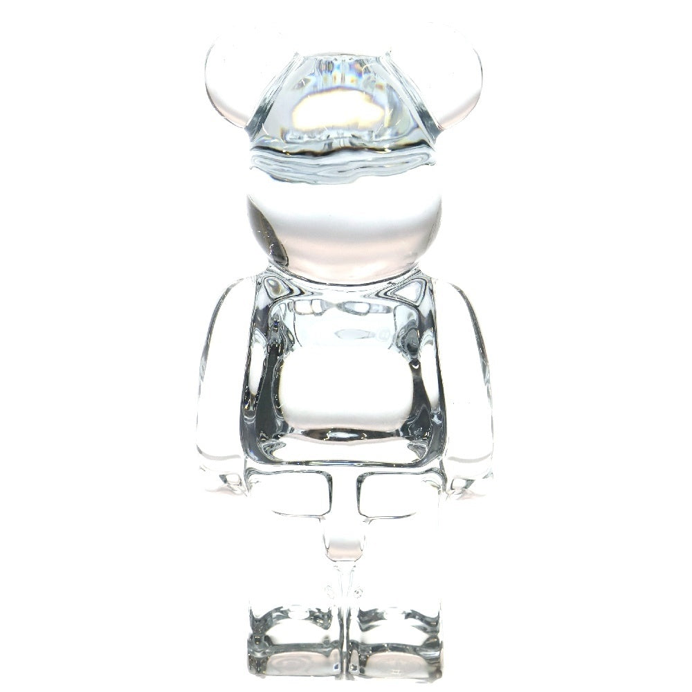 MEDICOM TOY(メディコムトイ) BE@RBRICK Baccarat バカラ ベアブリック ガラス フィギュア 人形 クリア