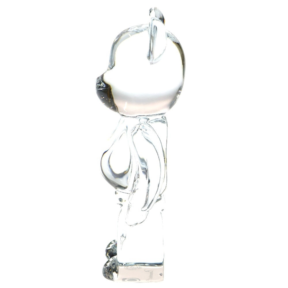 MEDICOM TOY(メディコムトイ) BE@RBRICK Baccarat バカラ ベアブリック ガラス フィギュア 人形 クリア