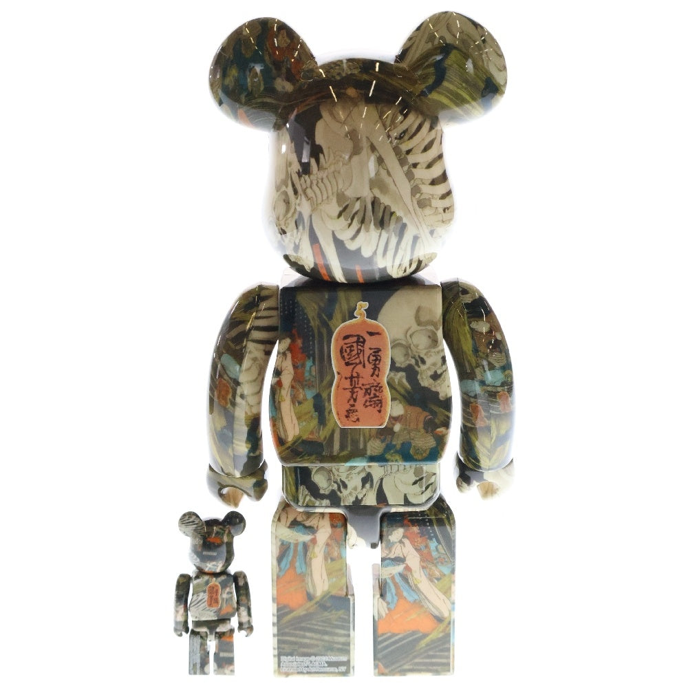 MEDICOM TOY(メディコムトイ) BE@RBRICK 歌川国芳 相馬の古内裏 400% ベアブリック フィギュア 人形 マルチ